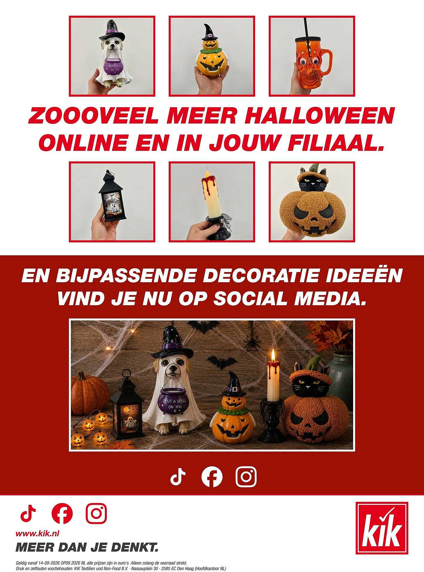 Zooooveel meer Halloween online en in jouw filiaal.