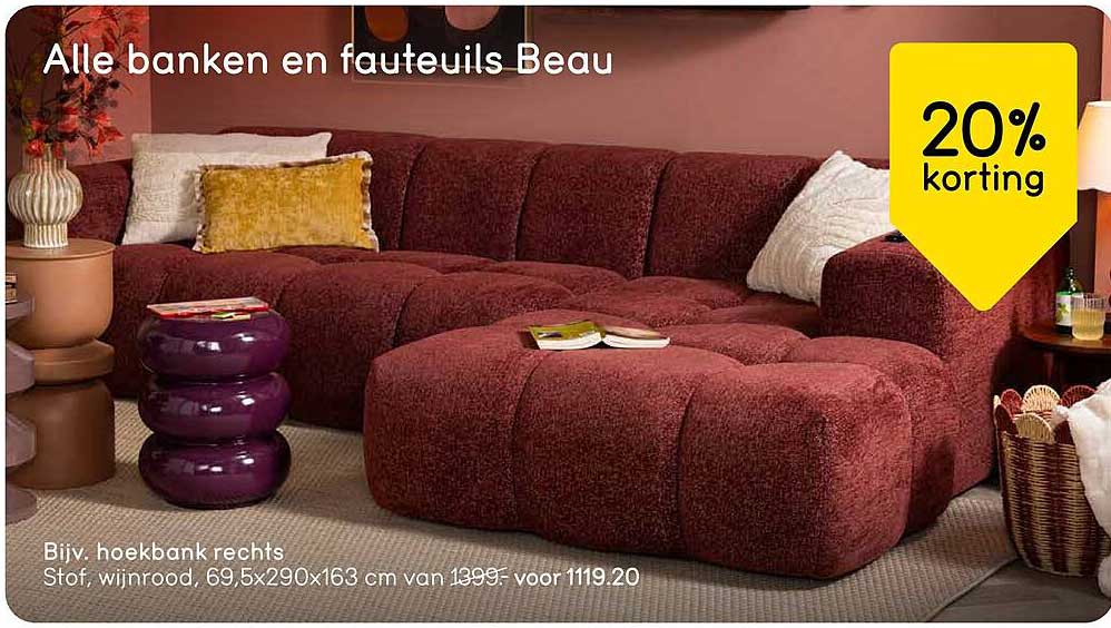 Alle banken en fauteuils Beau