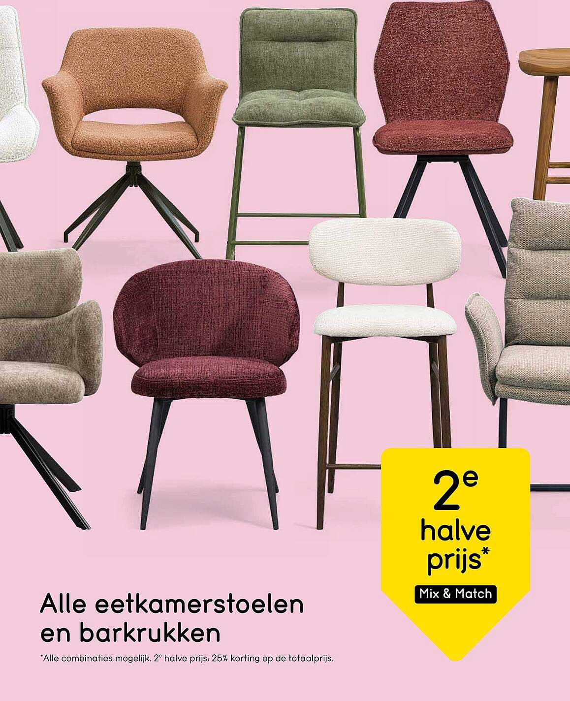 Alle eetkamerstoelen en barkrukken