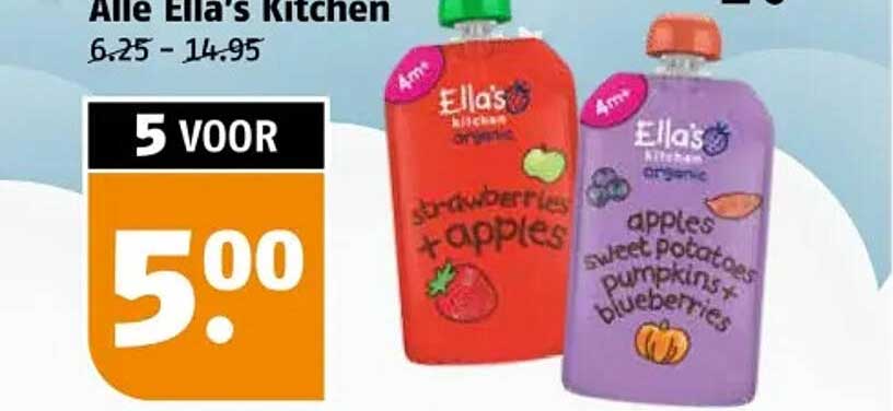 Alle Ella's Kitchen 5 VOOR 5.00