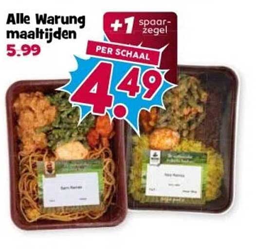 Alle Warung maaltijden