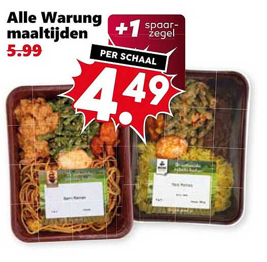 Alle Warung maaltijden