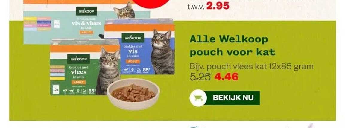 Alle Welkoop pouch voor kat