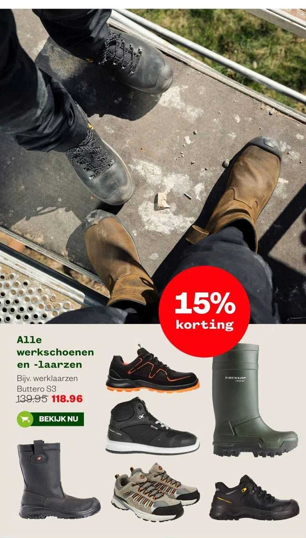 Alle werkschoenen en -laarzen