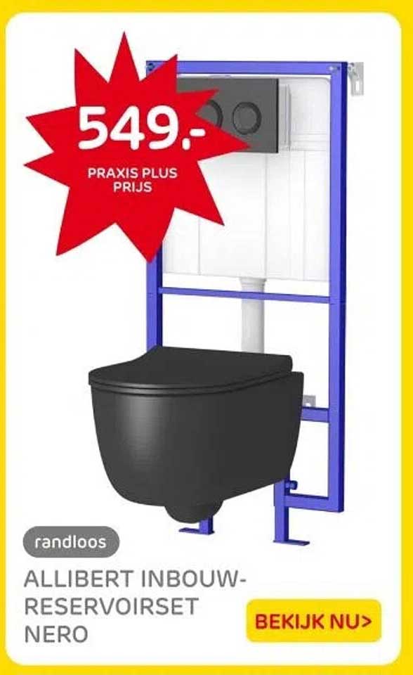 ALLIBERT INBOUWRESERVOIRSET NERO