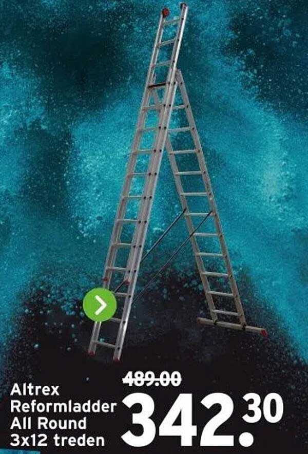 Altrex Reformladder All Round 3x12 treden