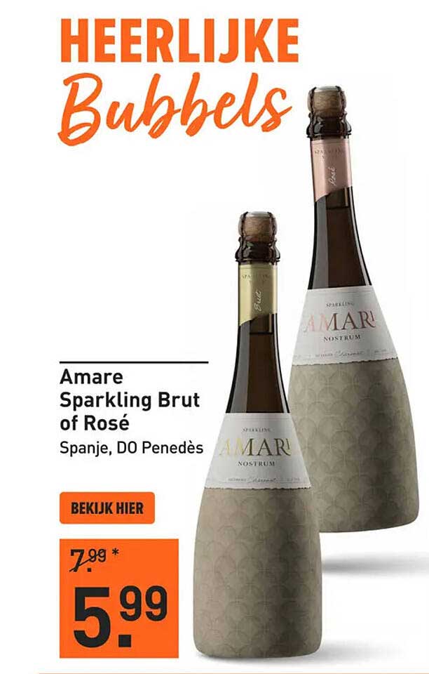 Amare Sparkling Brut of Rosé