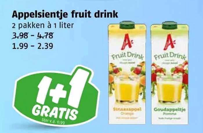 Appelsientje fruit drink