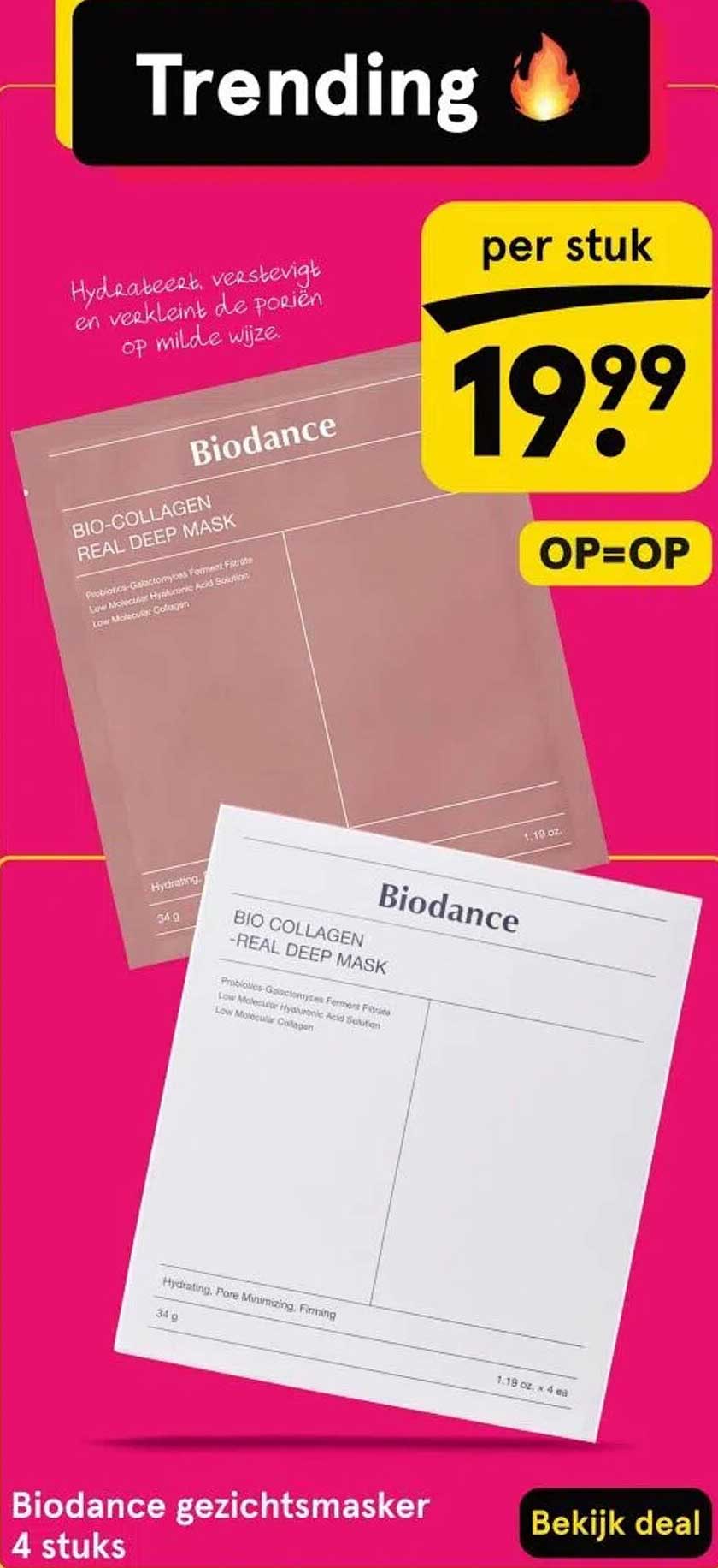 BIO-COLLAGEN REAL DEEP MASK