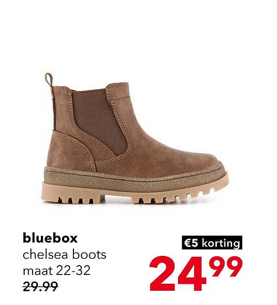 bluebox chelsea boots maat 22-32