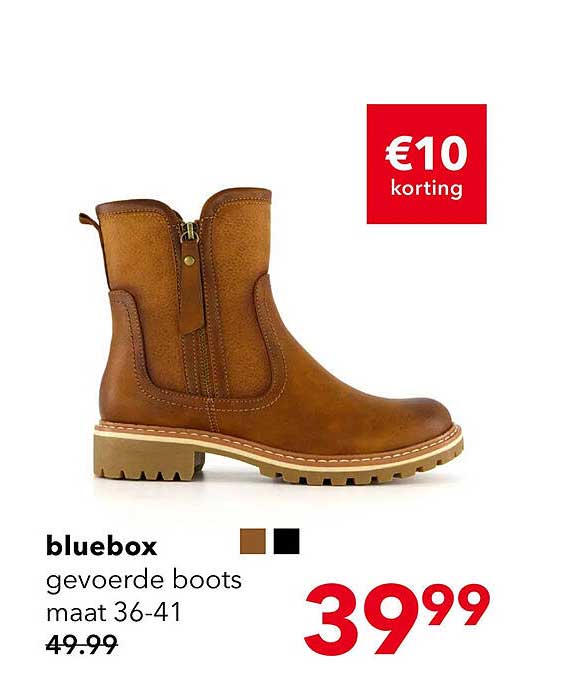 bluebox gevoerde boots maat 36-41