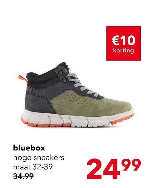 bluebox hoge sneakers maat 32-39