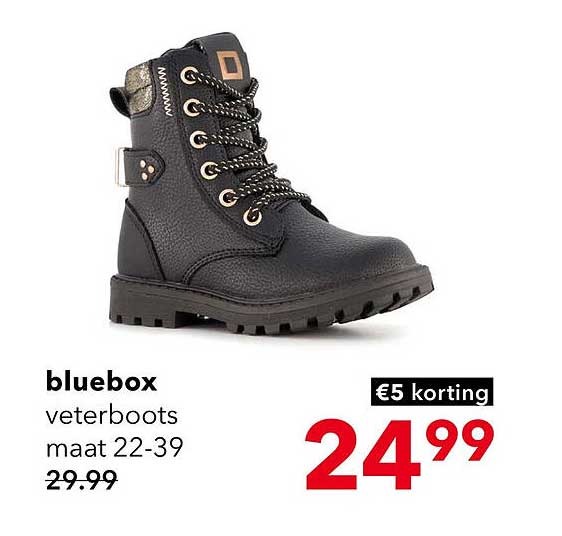 bluebox veterboots maat 22-39