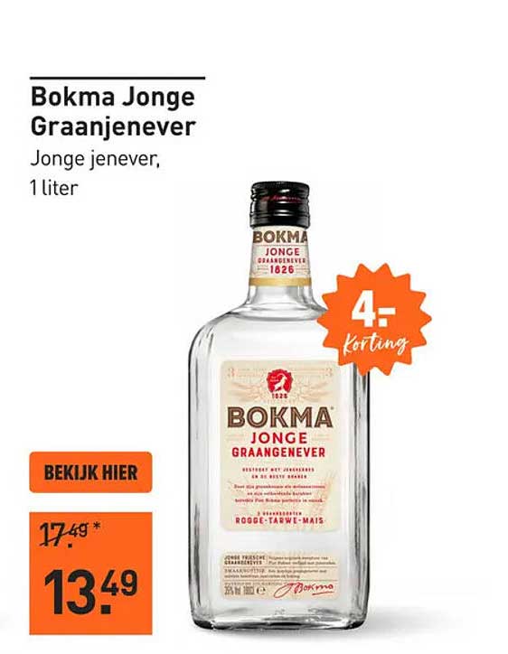 Bokma Jonge Graanjenever