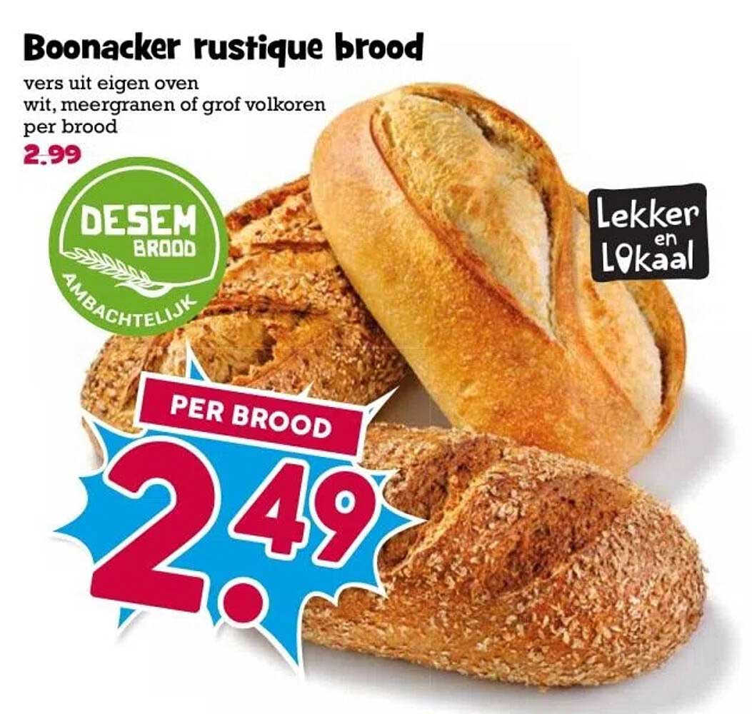 Boonacker rustique brood