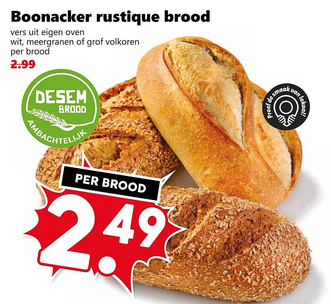 Boonacker rustique brood