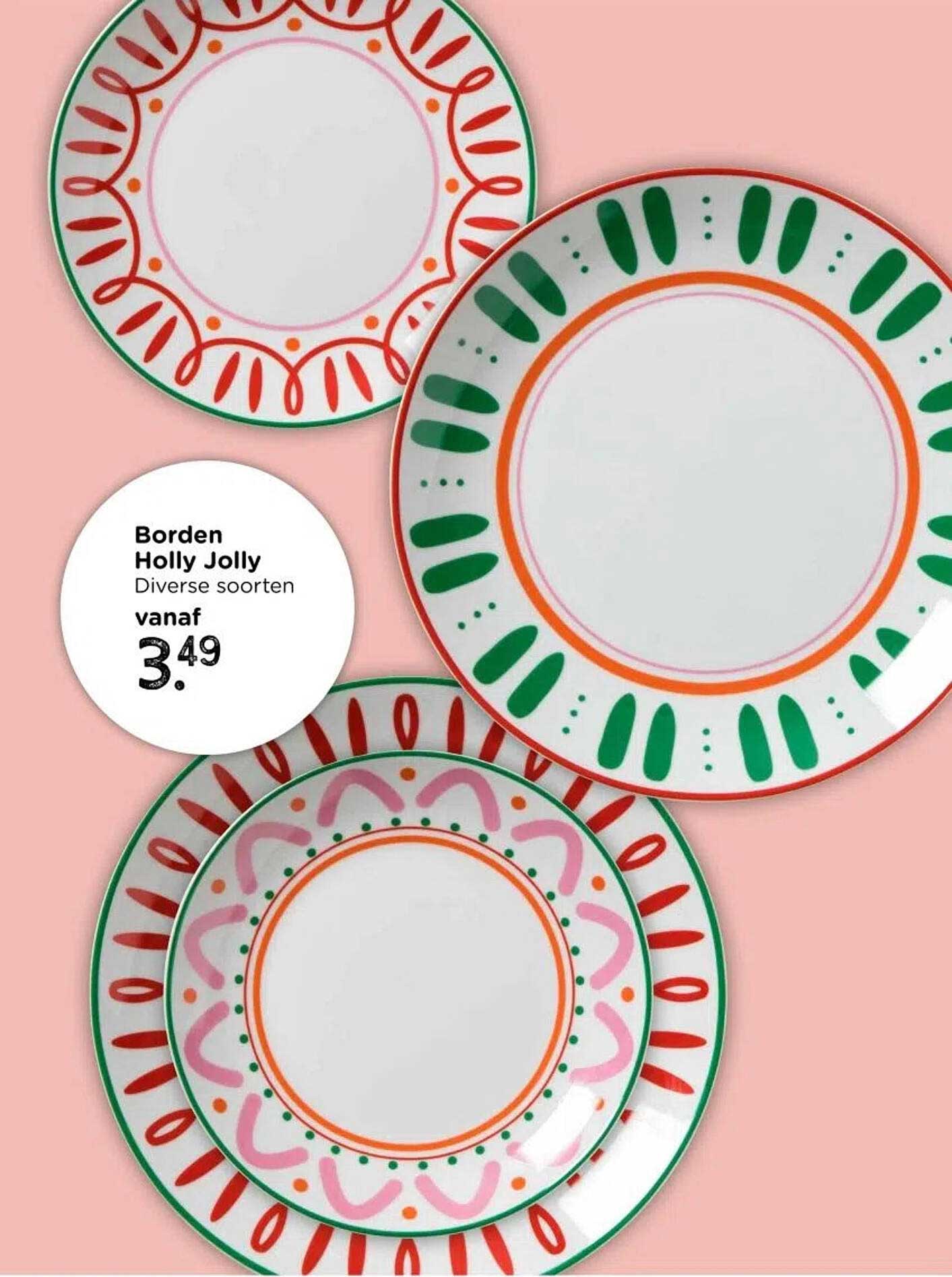 Borden Holly Jolly Diverse soorten vanaf