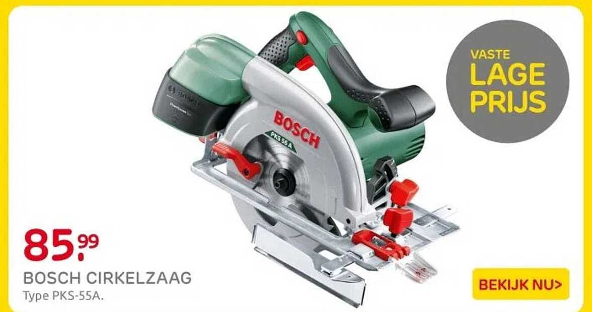 BOSCH CIRKELZAAG Type PKS-55A.