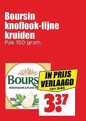 Boursin knoflook-fijne kruiden