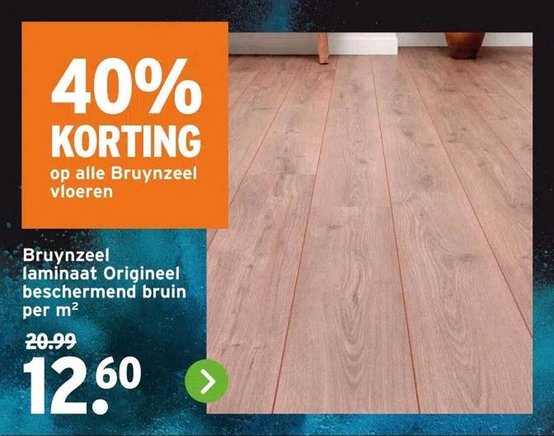 Bruynzeel laminaat Origineel beschermend bruin per m²