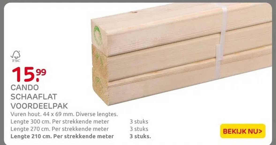 CANDO SCHAAFLAT VOORDEELPAK