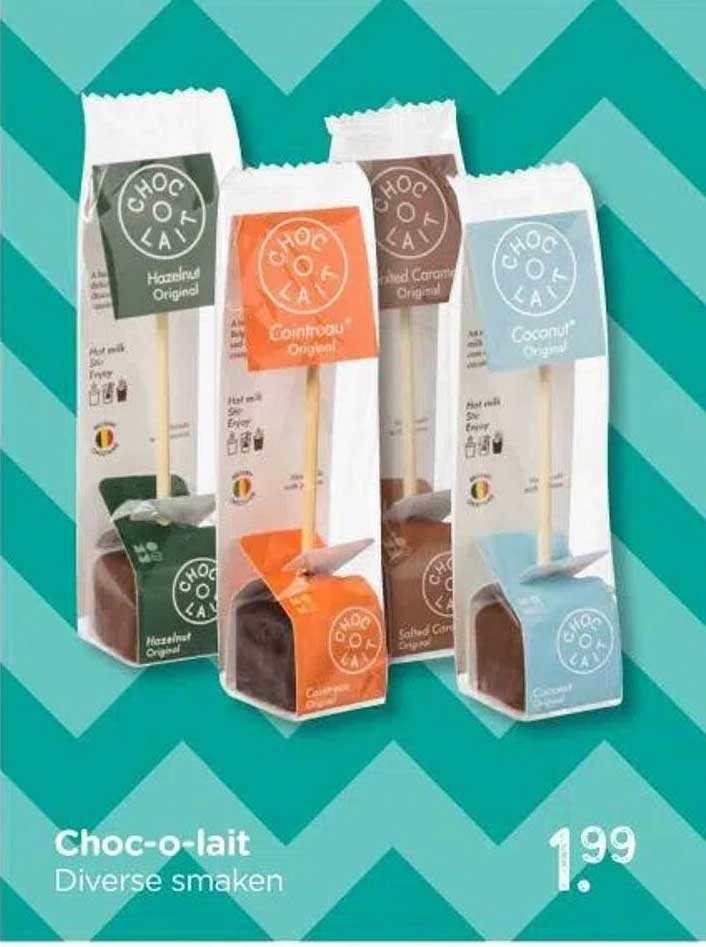 Choc-o-lait Diverse smaken