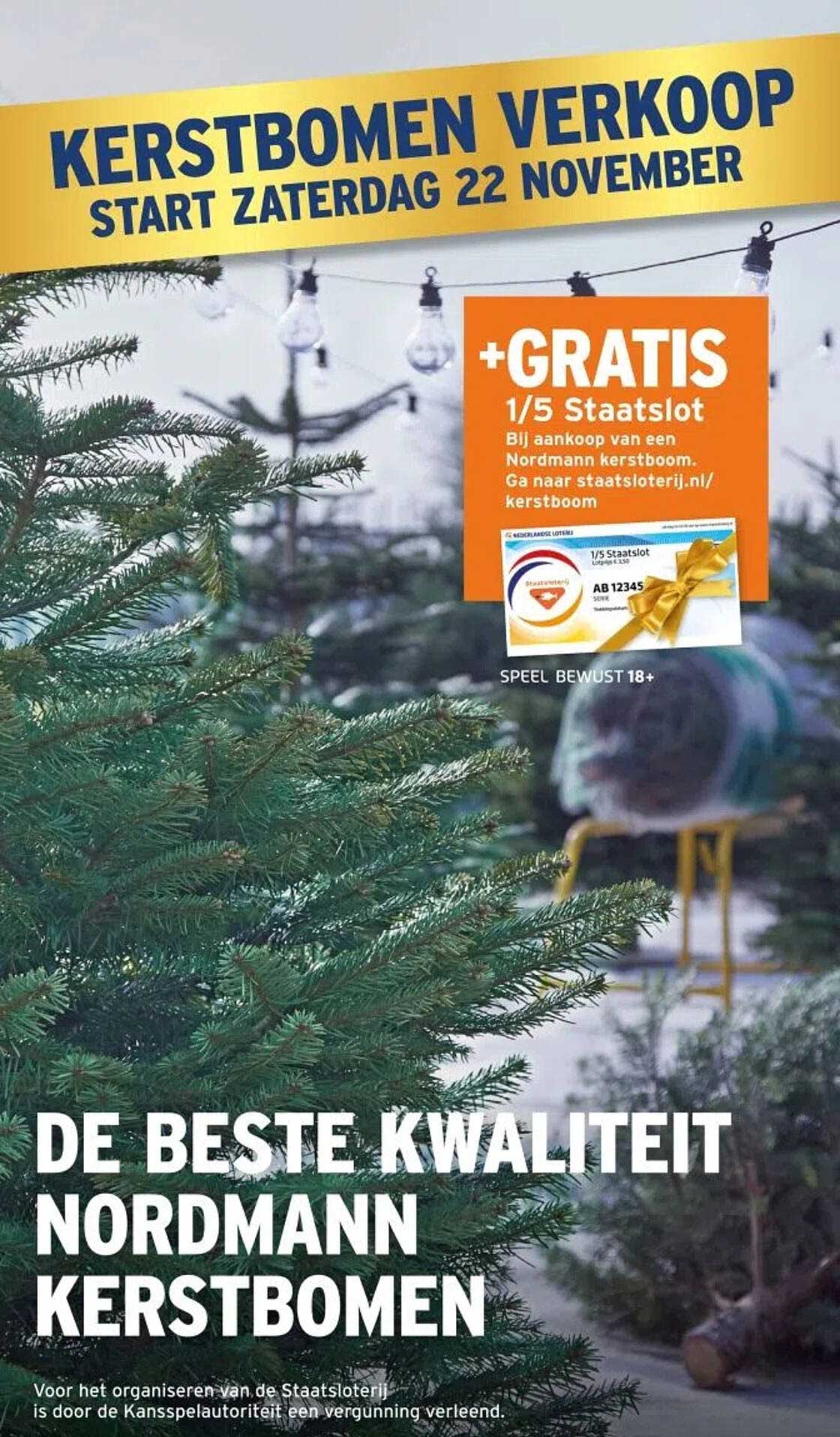 De beste kwaliteit Nordmann kerstbomen