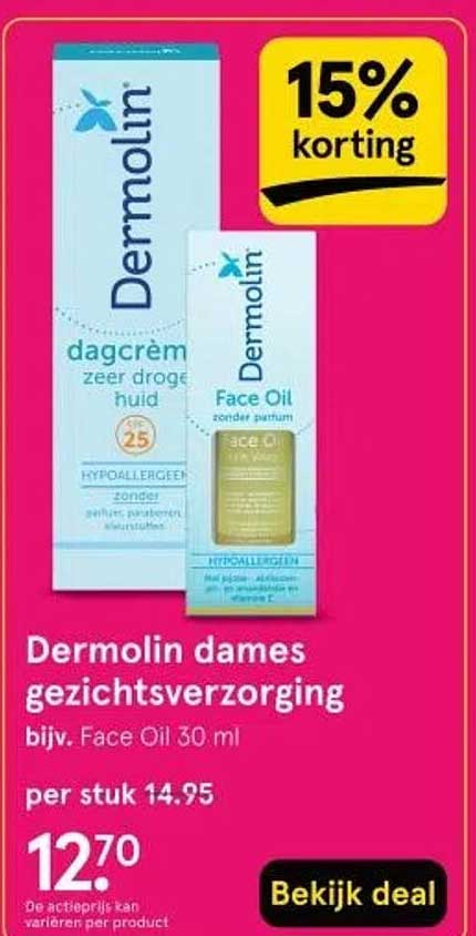 Dermolin dames gezichtsverzorging