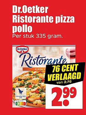 Dr.Oetker Ristorante pizza pollo