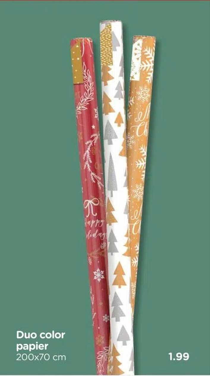 Duo color papier 200x70 cm