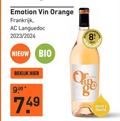 Emotion Vin Orange