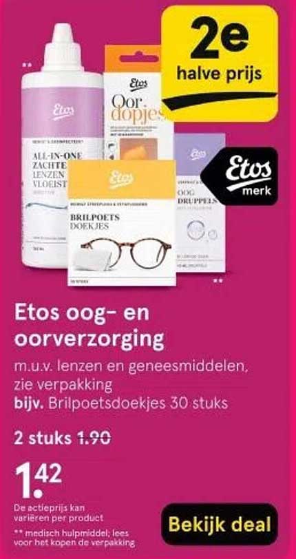 Etos oog- en oorverzorging