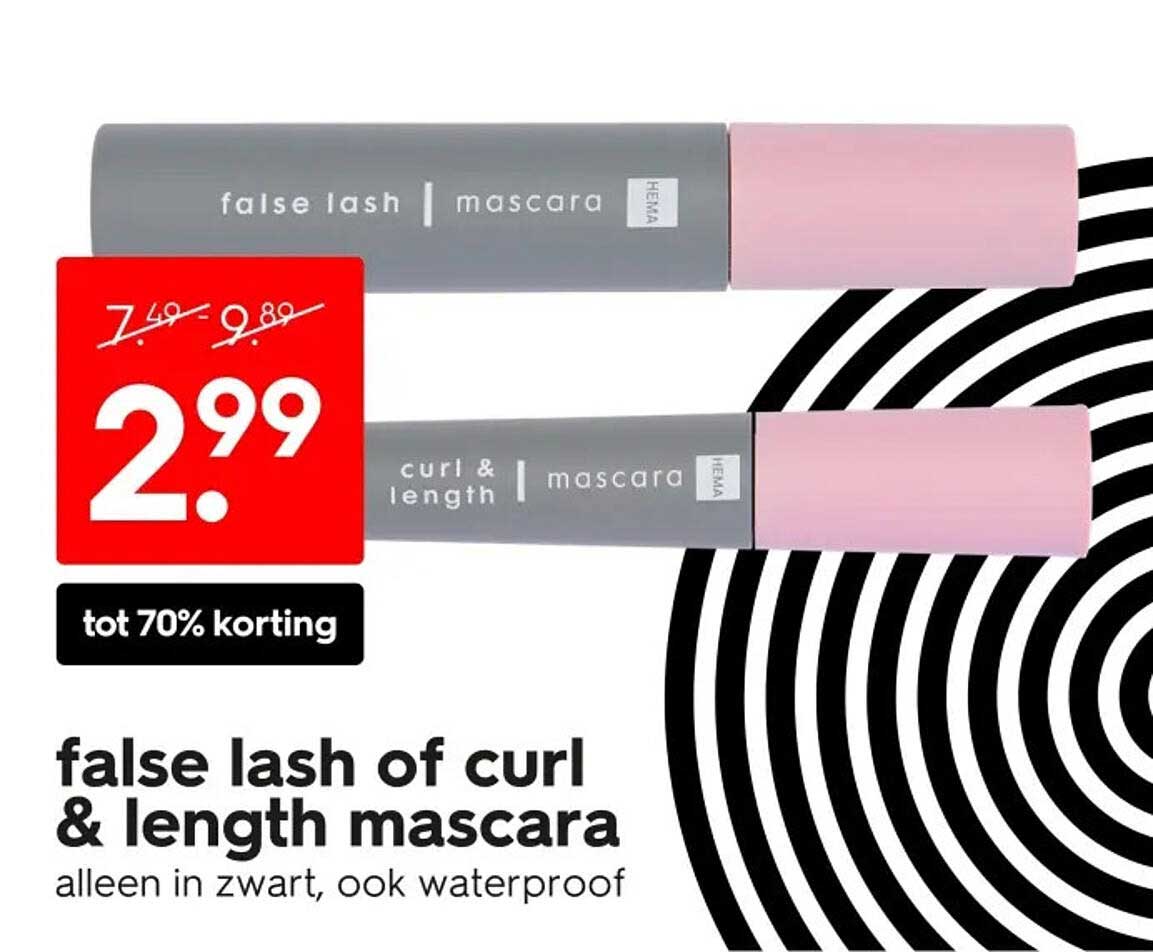 false lash of curl & length mascara