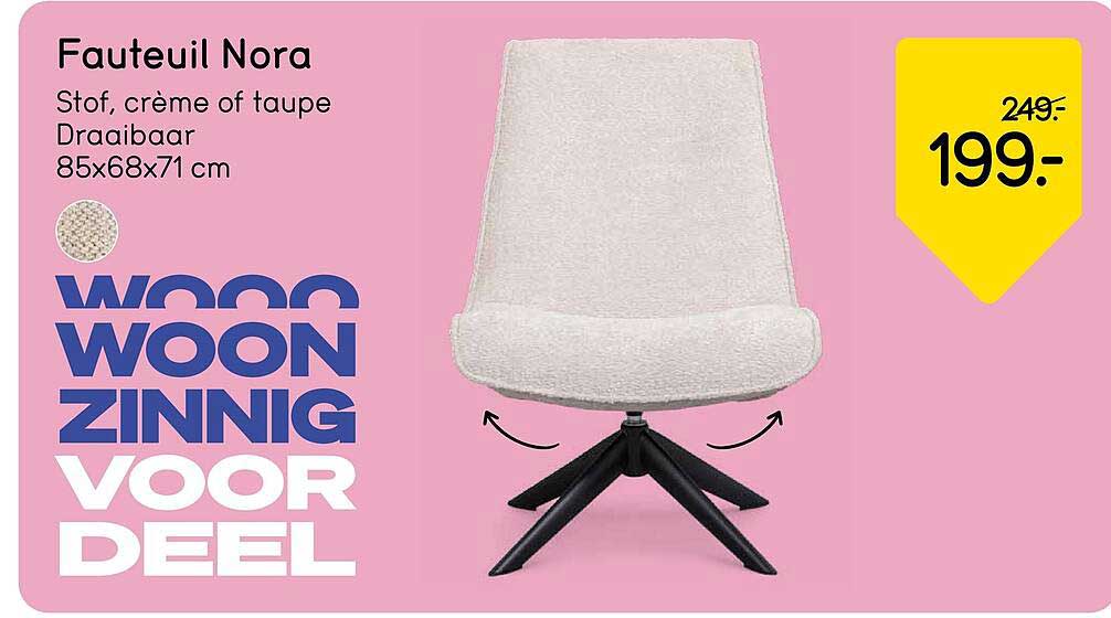 Fauteuil Nora