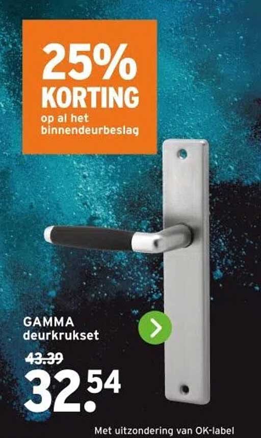 GAMMA deurbeslag