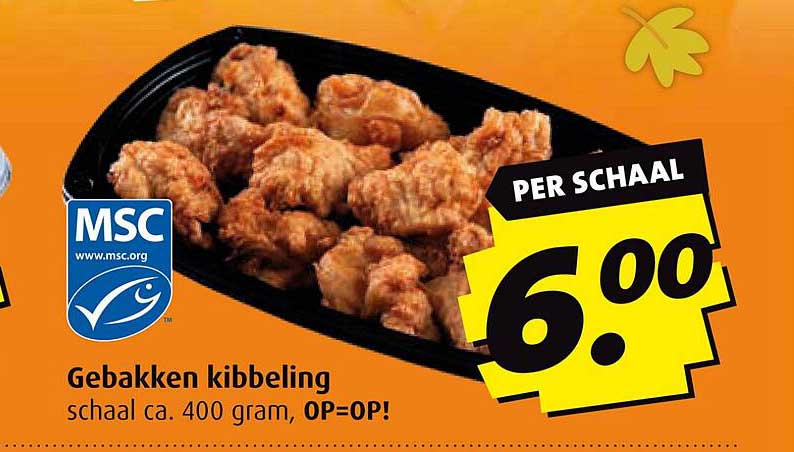 Gebakken kibbeling