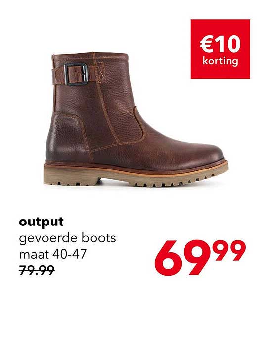 Gevoerde boots maat 40-47