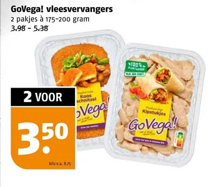 GoVega! vleesvervangers