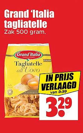 Grand 'Itali tagiatelle