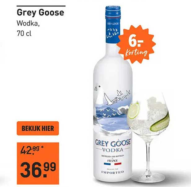 Grey Goose Wodka, 70 cl