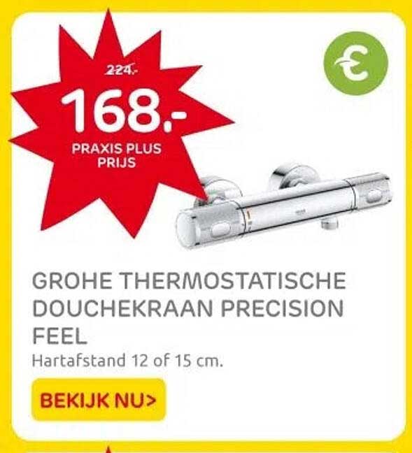 GROHE THERMOSTATISCHE DOUCHEKRAAN PRECISION FEEL