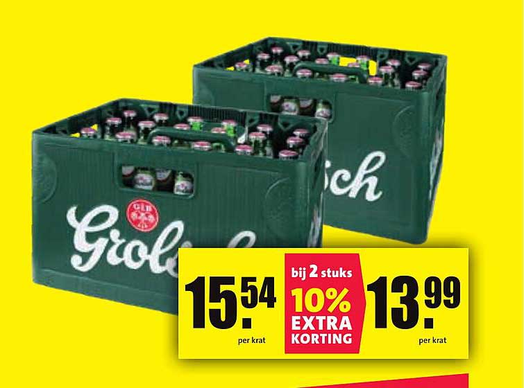 Grolsch Bier Krat