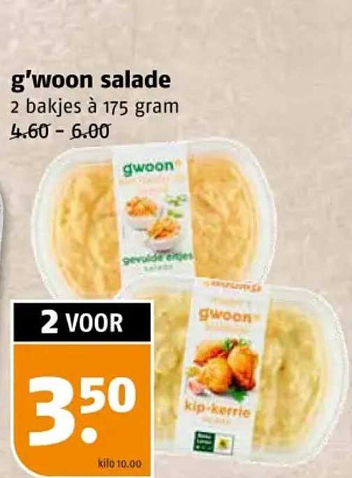 g'woon salade
