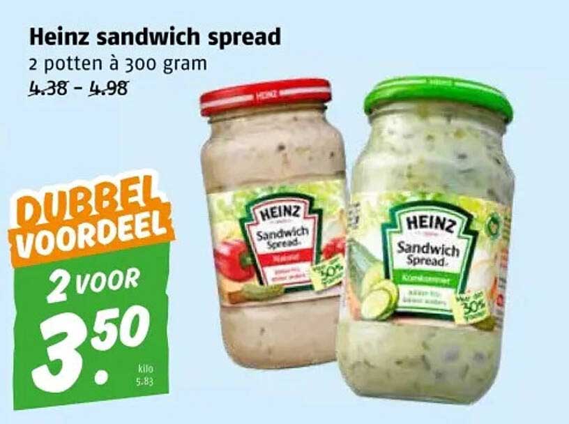 Heinz sandwich spread