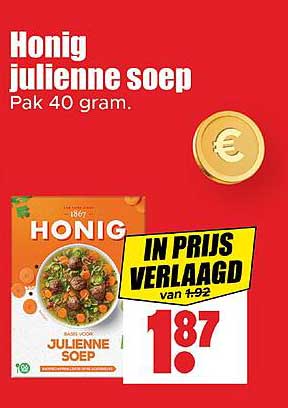 Honig julienne soep