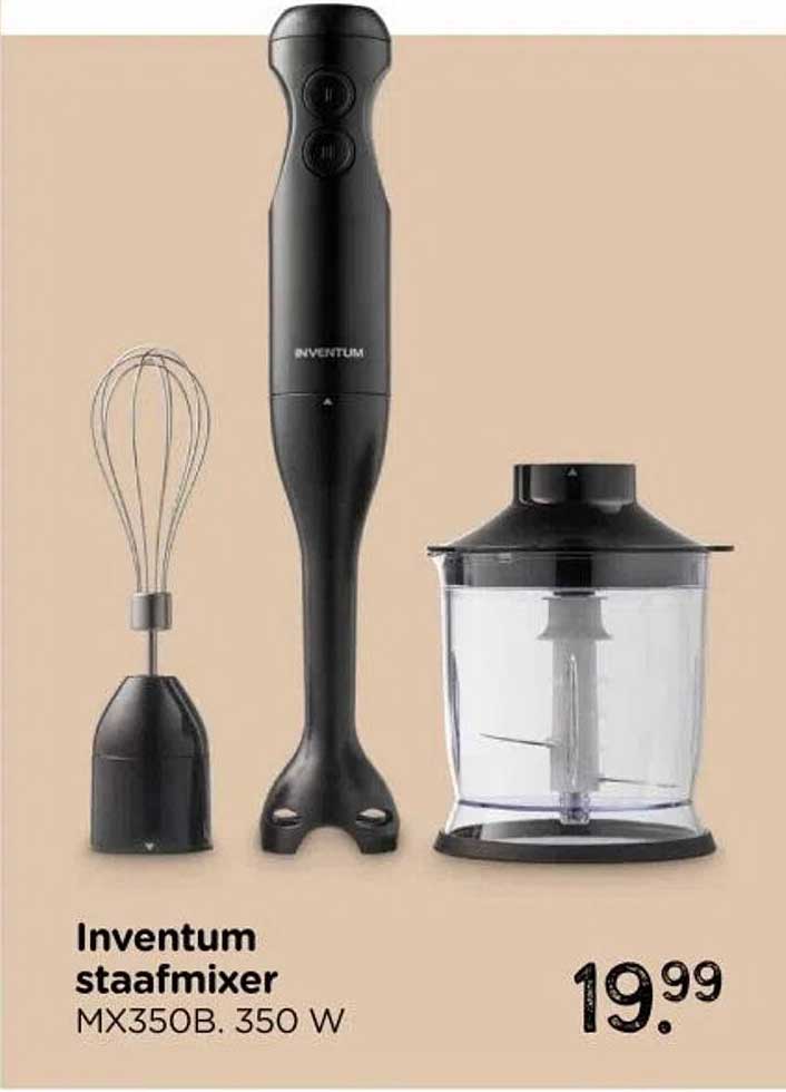 Inventum staafmixer MX350B. 350 W