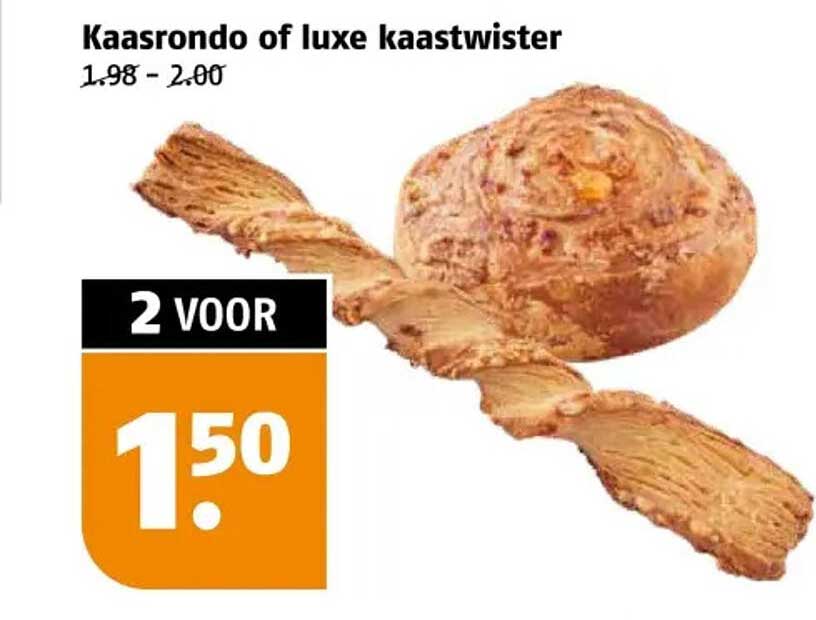 Kaasrondo of luxe kaastwister