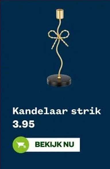 Kandelaar strik