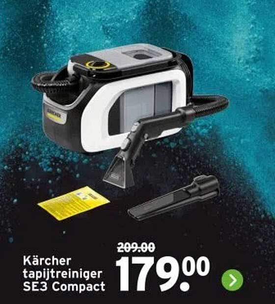 Kärcher tapijtreiniger SE3 Compact