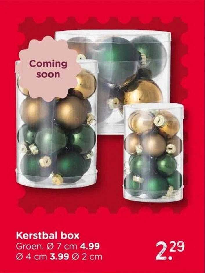 Kerstbal box
